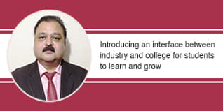 Introducing an interface between industry and college for students to learn and grow